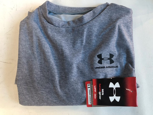 Camiseta técnica de manga larga negra para hombre de Under Armour