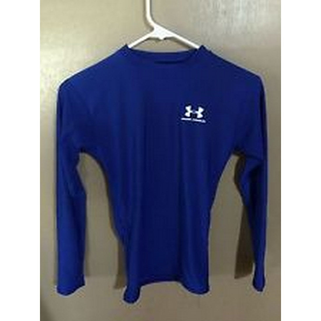 Camiseta técnica de manga larga negra para hombre de Under Armour