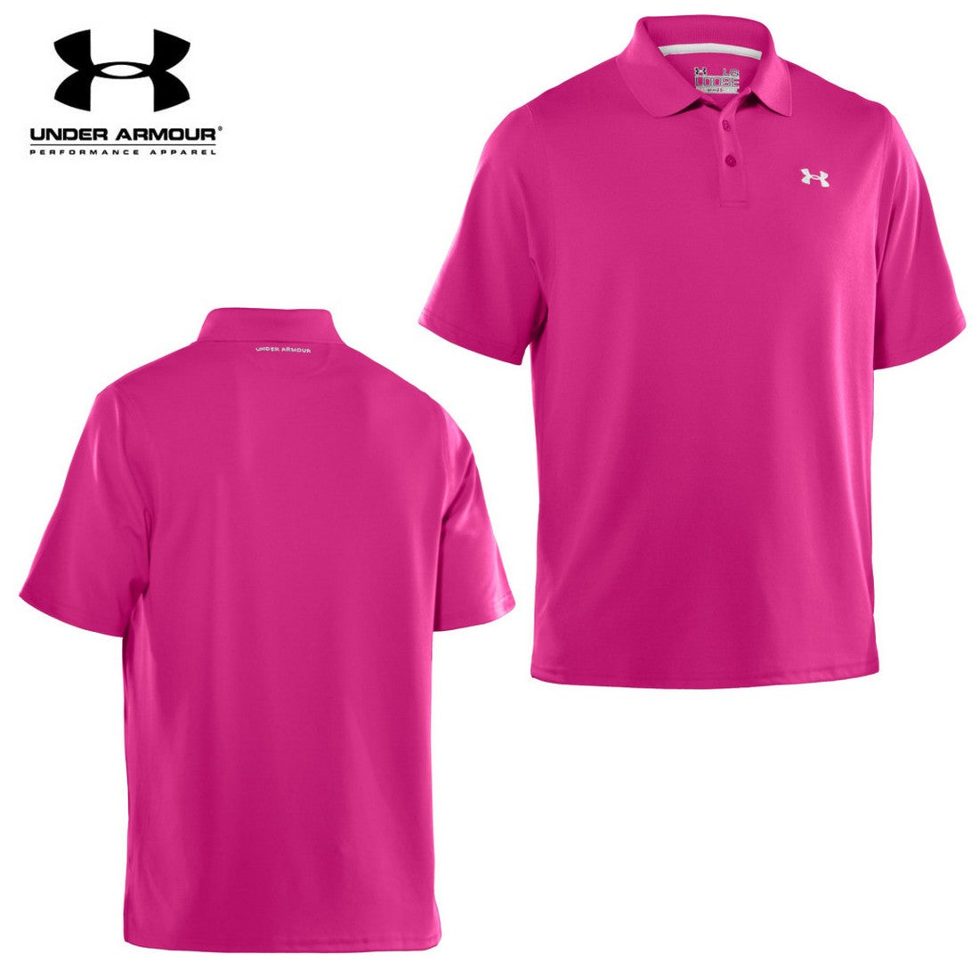 Polo de manga corta para hombre de Under Armour