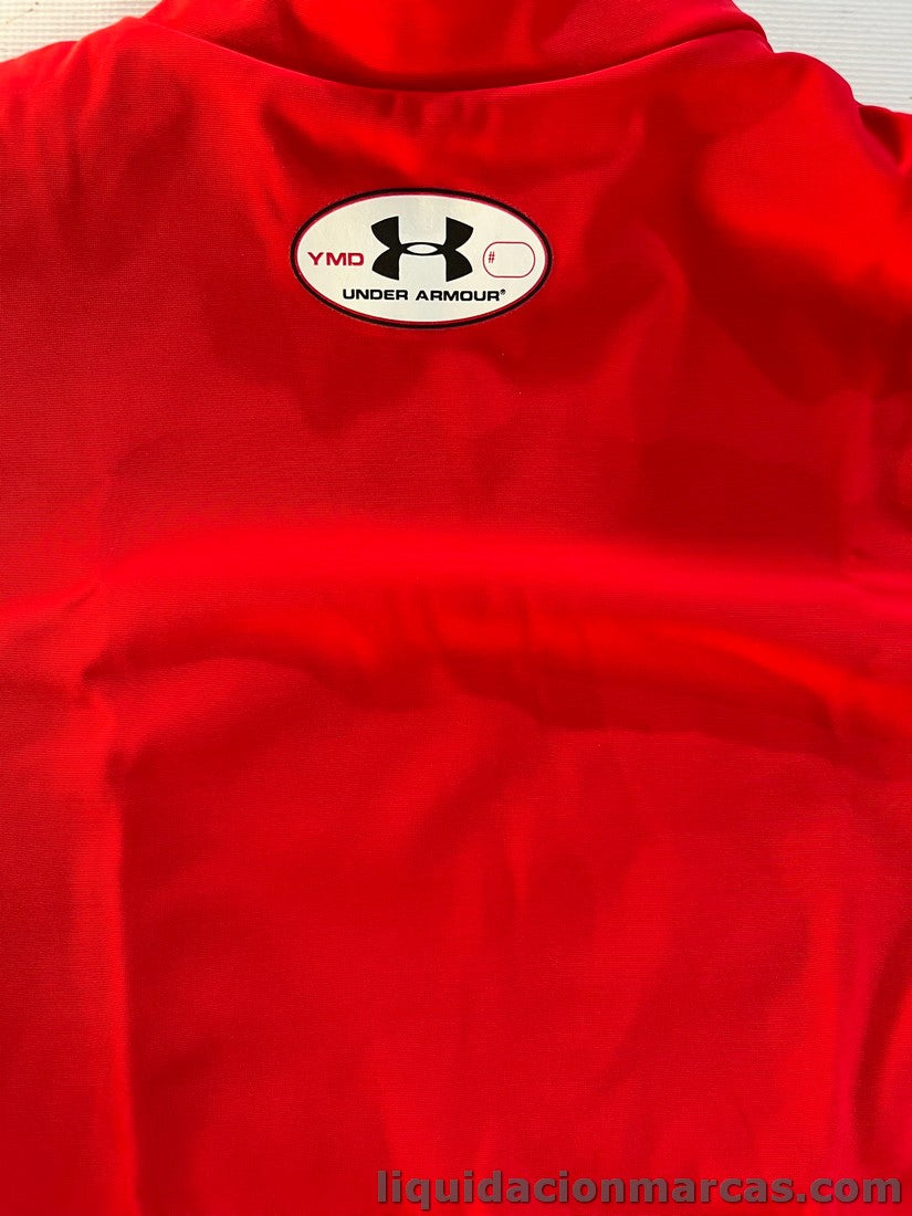 Camiseta de manga corta Heatgear Big Logo para niños de Under Armour