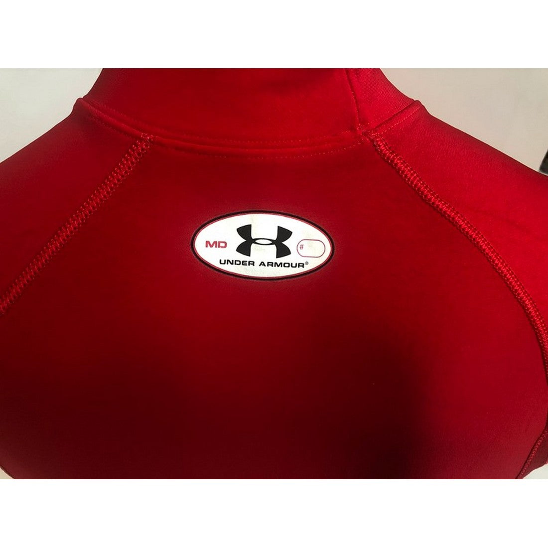 Camiseta termica tecnica roja de manga corta para hombre de Under Armour