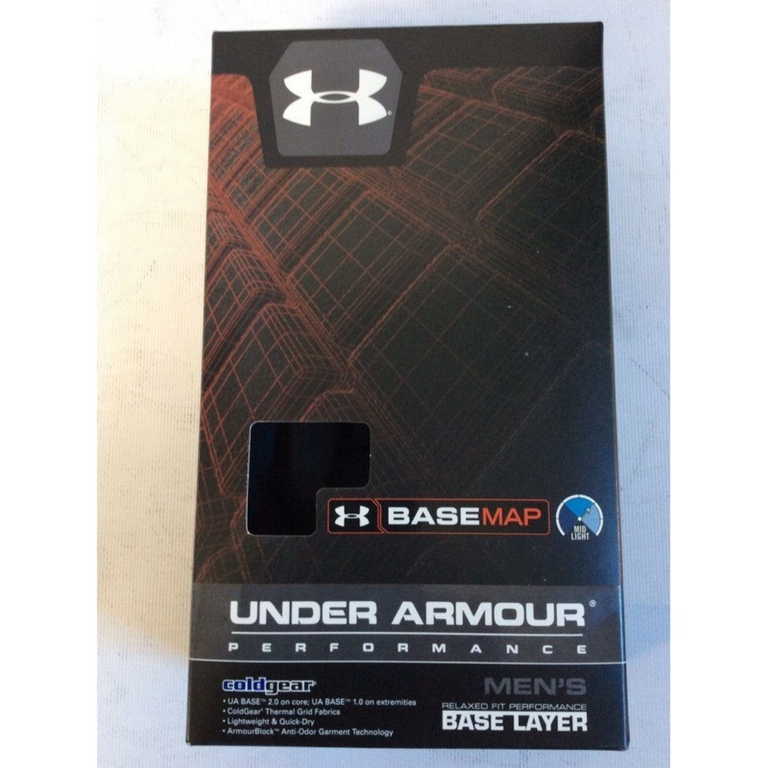 Legging termico técnico largo Base Map 1.5 para hombre de Under Armour