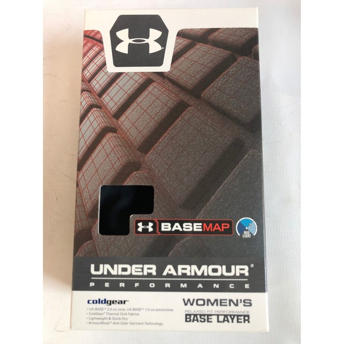 Legging termico técnico largo Base Map 1.5 para mujer de Under Armour