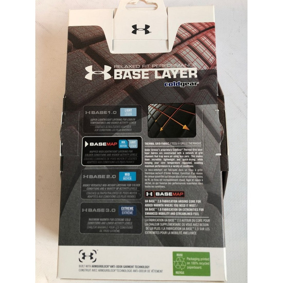 Legging termico técnico largo Base Map 1.5 para mujer de Under Armour