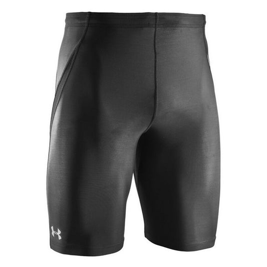 Pantalon corto (Short) negro Compression Heatgear para hombre de Under Armour