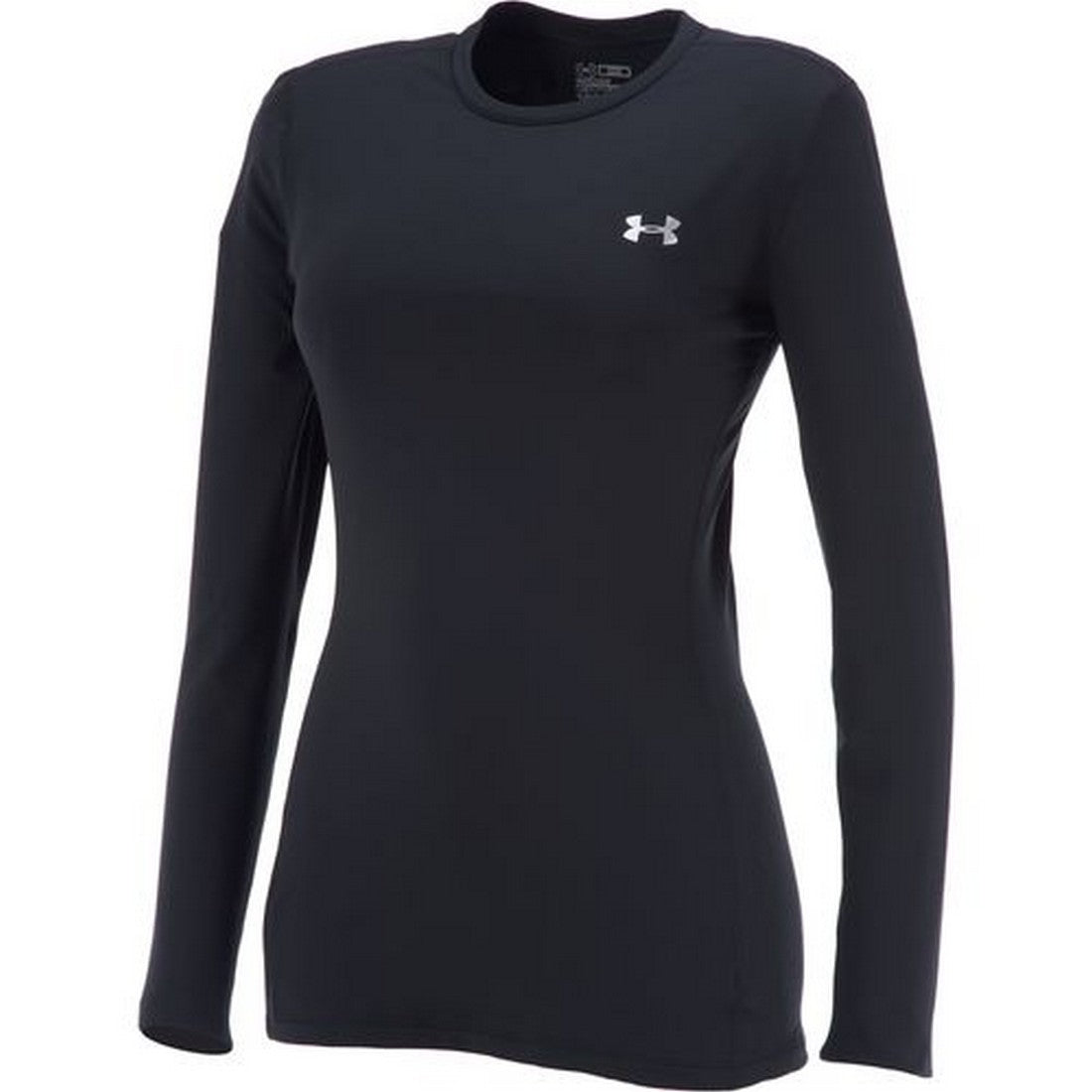 Camiseta termica ajustada de manga larga para mujer de Under Armour
