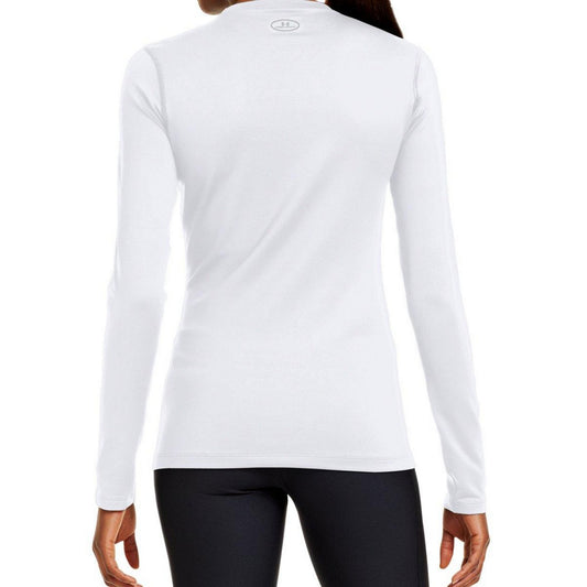 Camiseta termica ajustada de manga larga para mujer de Under Armour