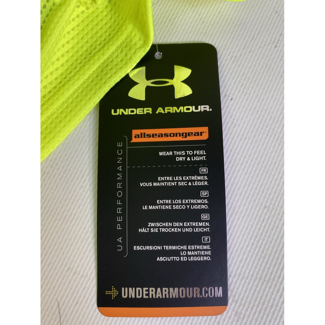 Sudadera ligera con cremallera para hombre de Under Armour