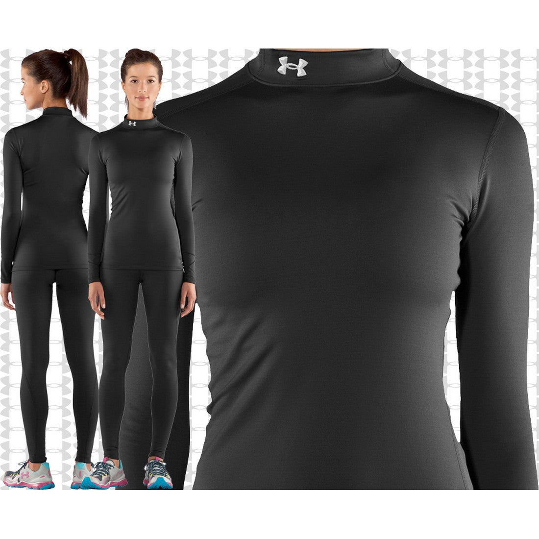Camiseta termica compression para mujer de Under Armour