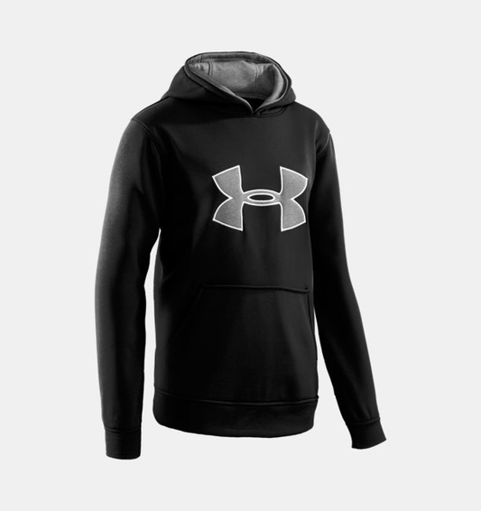 Sudadera con capucha y bolsillo canguro para niños de Under Armour