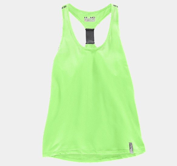 Camiseta de tirantes Fly By Strech Mesh semi ajustada para mujer de Under Armour