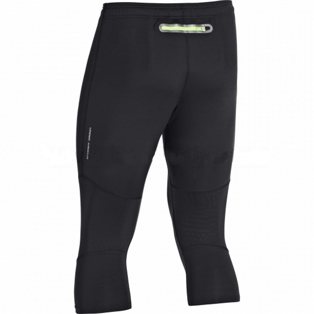 Legging técnico Capri (3/4) negro Compression Heatgear para hombre de Under Armour