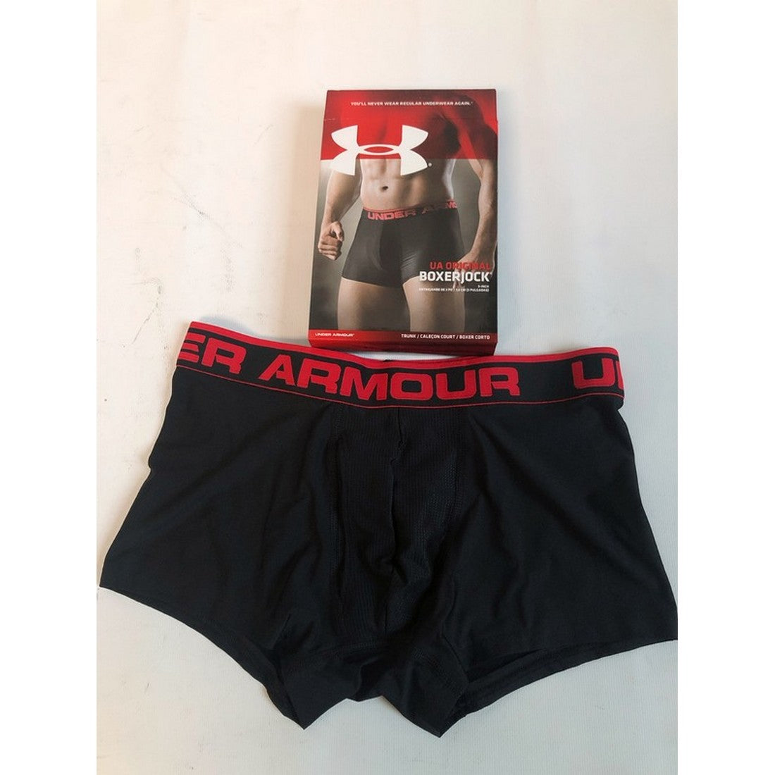 Boxer deportivo corto de 3" ajustado de Under Armour
