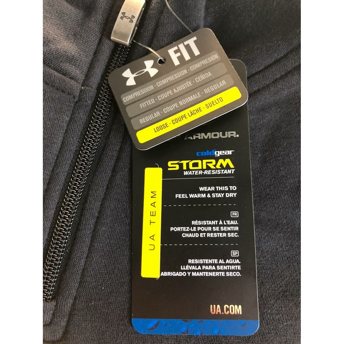 Sudadera con cremallera Coldgear Storm para hombre de Under Armour