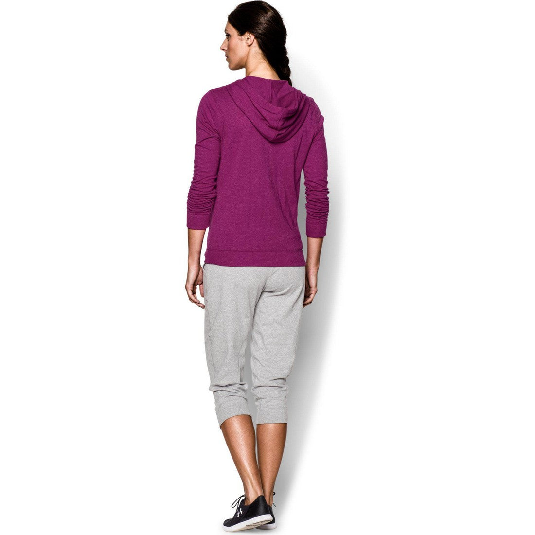 Chaqueta Triblend con capucha Charged Cotton para mujer de Under Armour