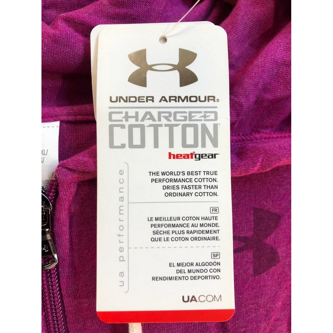 Chaqueta Triblend con capucha Charged Cotton para mujer de Under Armour