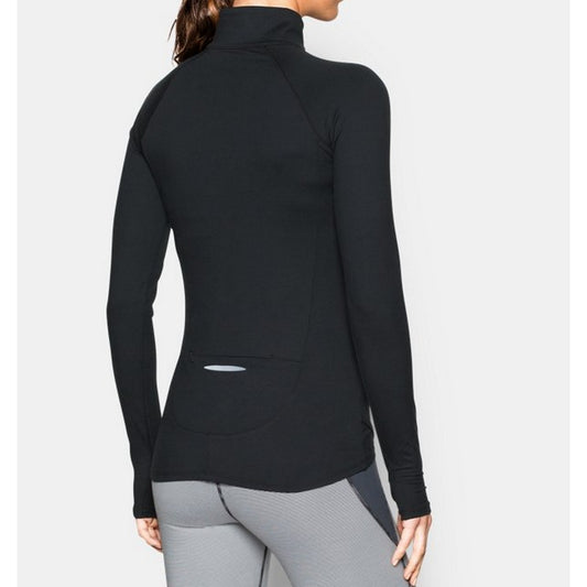 Camiseta termica con cremallera (1/2) y cuello alto para mujer de Under Armour