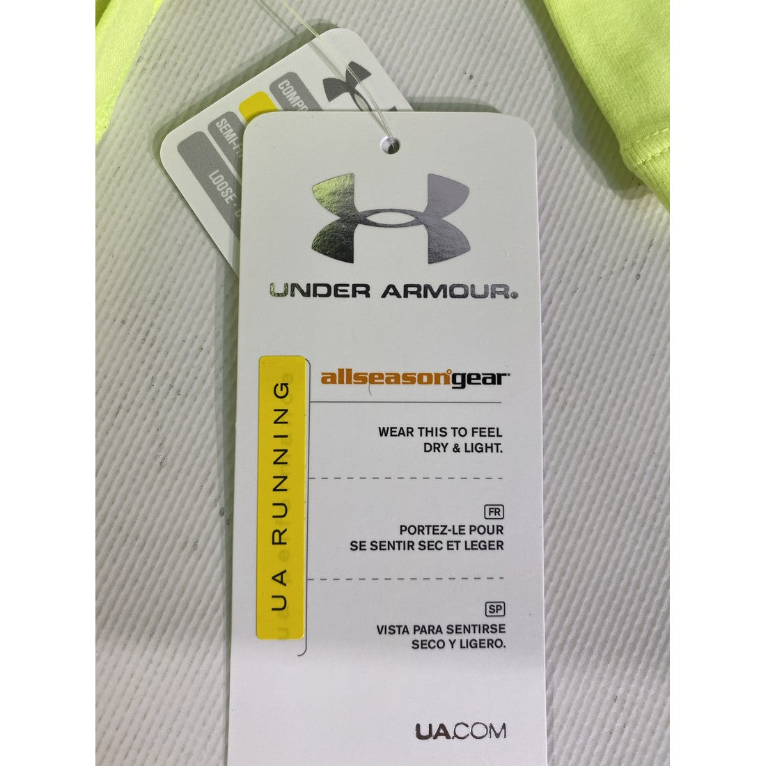 Camiseta termica con cremallera (1/2) y cuello alto para mujer de Under Armour