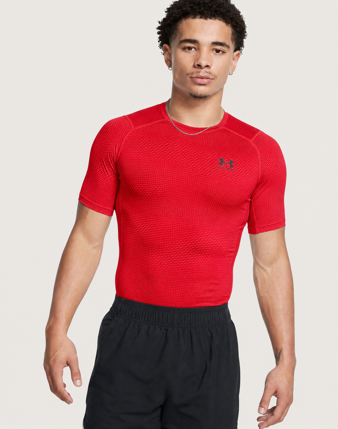 Camiseta manga corta HeatGear Under Armour Hombre