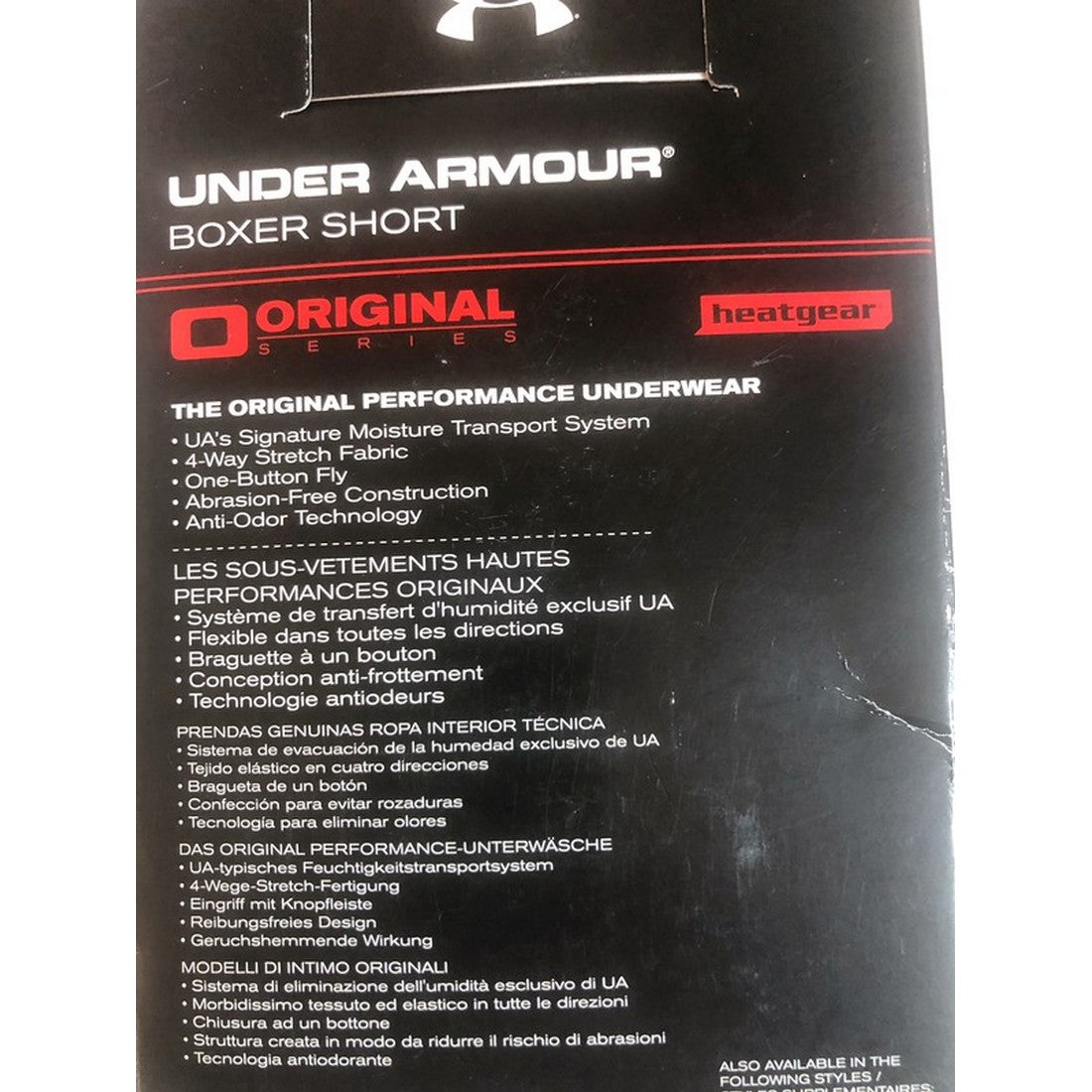 Boxer deportivo corto Loose de Under Armour