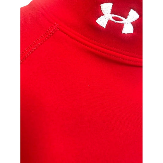 Camiseta termica tecnica roja de manga corta para hombre de Under Armour