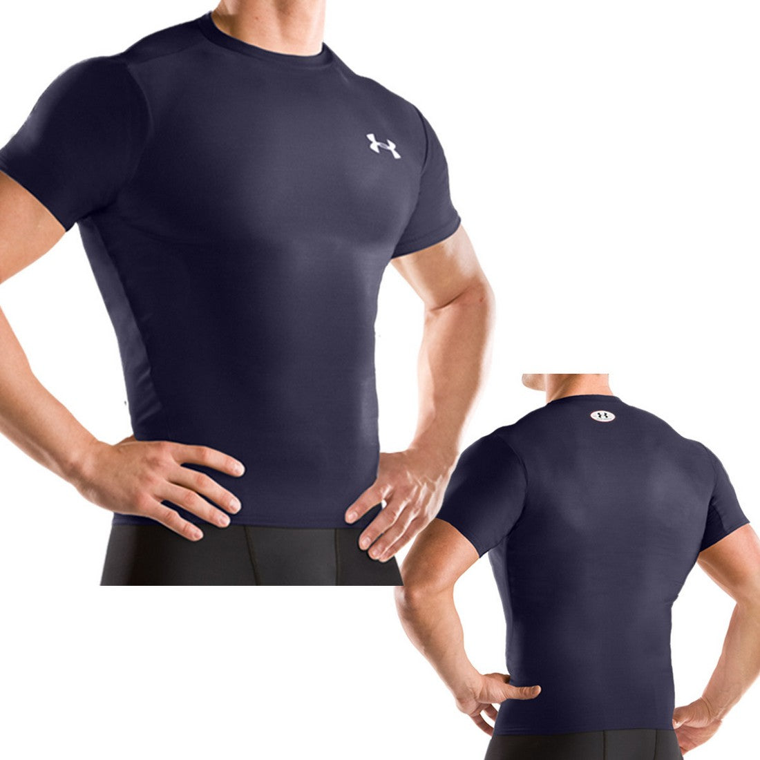 Camiseta técnica de manga corta Compression Heatgear para hombre de Under Armour
