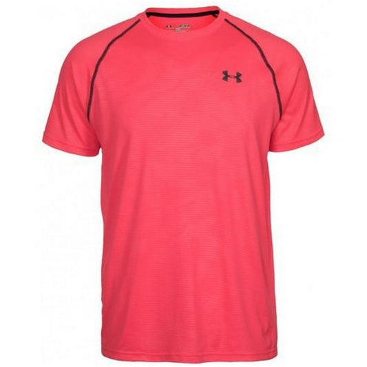Camiseta de manga corta Tech Novelty SS ajustada para hombre de Under Armour