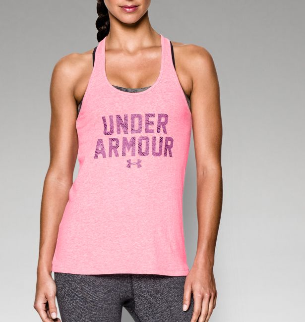 Camiseta de tirantes Linear para mujer de Under Armour